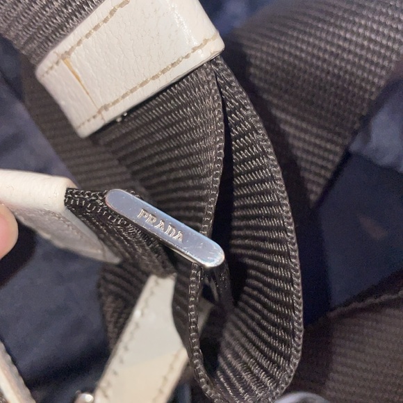 Authentic Prada Dark Brown and White Shoulder/ Crossbody Strap - Picture 6 of 6